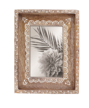 Load image into Gallery viewer, Henna Border Photo Frame 4X6
