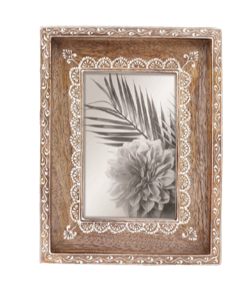 Henna Border Photo Frame 4X6