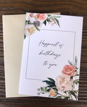 Load image into Gallery viewer, Happiest Of Birthdays Card
