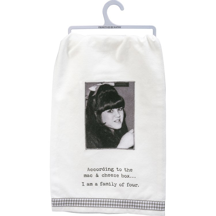 Family Of Four Kitchen Towel