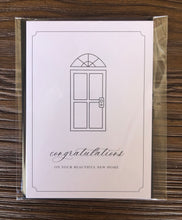 Load image into Gallery viewer, Congratulations On New Home Card
