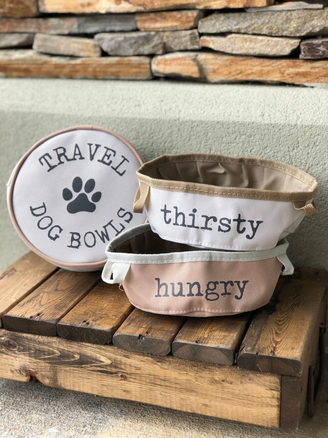 Travel Pet Bowl Set
