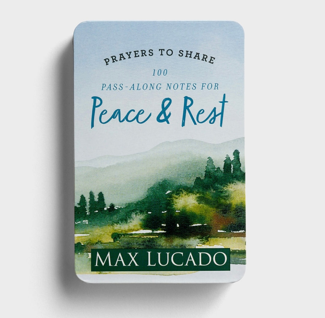 Prayers To Share- Peace & Rest