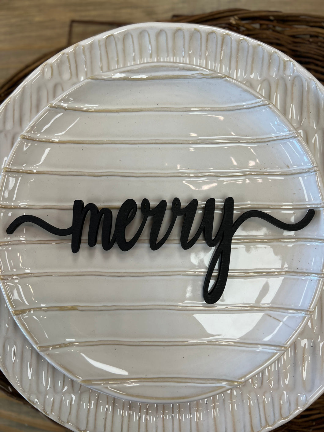 Black Merry Scroll