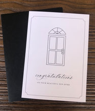 Load image into Gallery viewer, Congratulations On New Home Card
