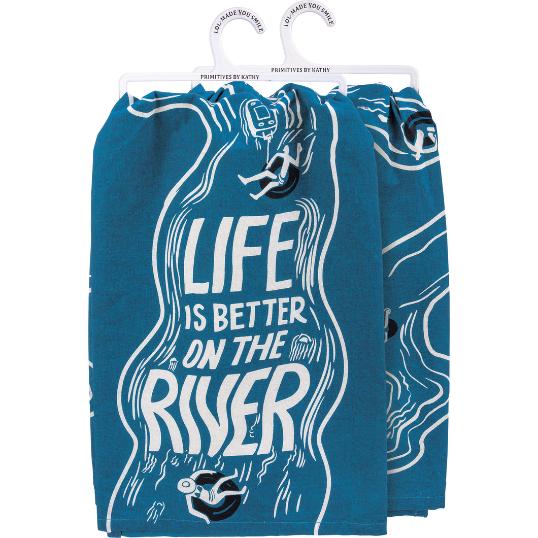 On The River Kitchen Towel