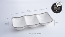 Load image into Gallery viewer, 3 Section Serving Piece - Silver
