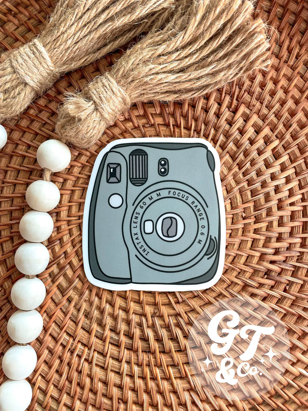 Polaroid Camera Sticker