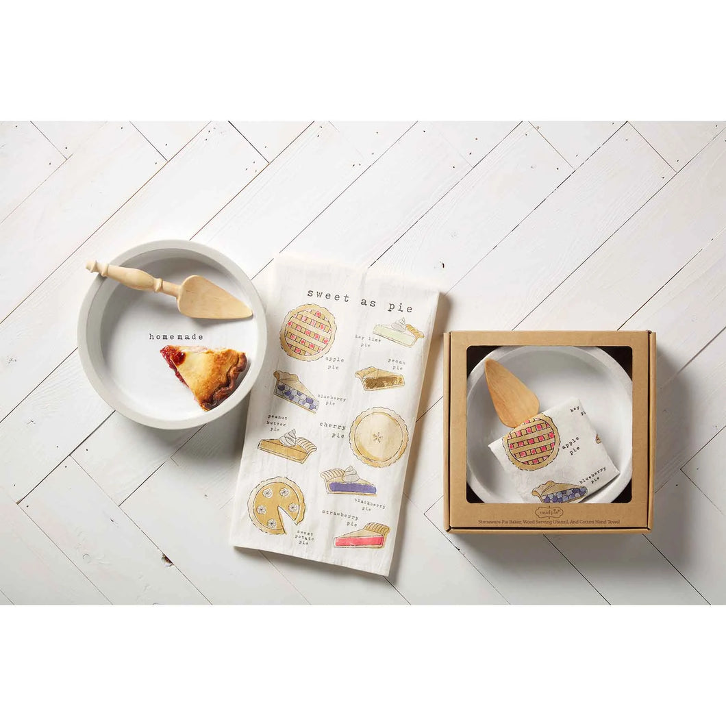 Boxed Pie Plate Set