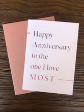 Load image into Gallery viewer, Happy Anniversary Card
