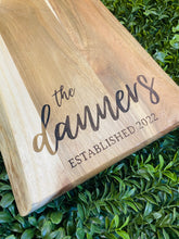 Load image into Gallery viewer, Personalized Charcuterie Board
