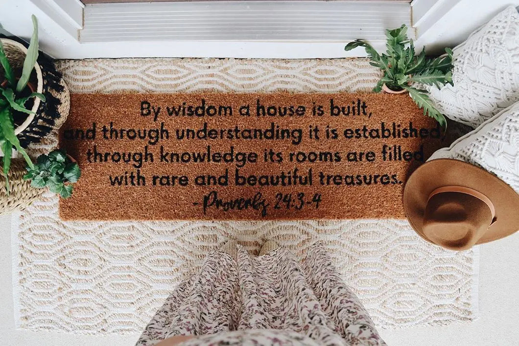 XL Scripture Doormat