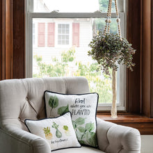 Load image into Gallery viewer, Beaded Macrame Plant Hanger

