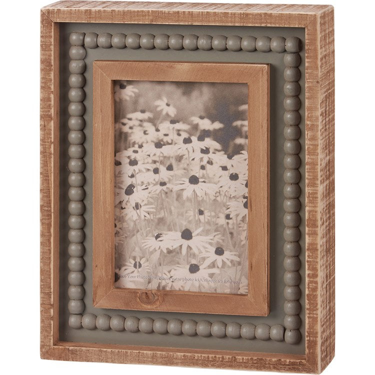 Beaded Picture Frame