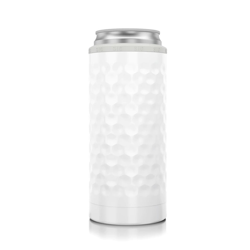 SIC Dimpled Golf - Slim Can Cooler