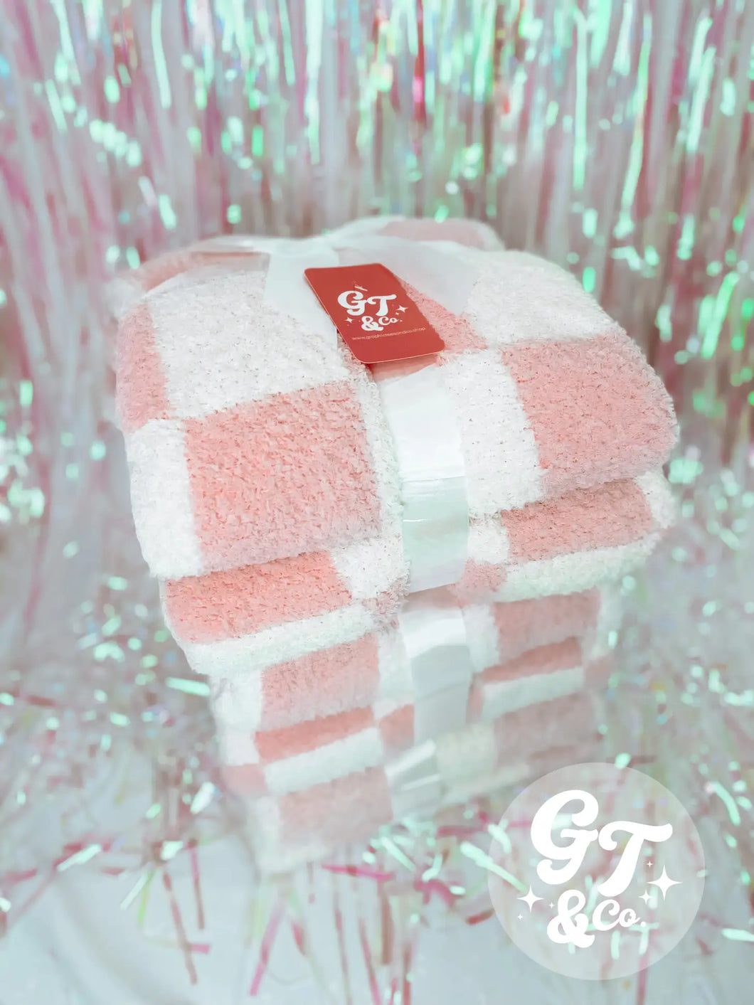 Lux Checkered Blanket