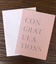 Load image into Gallery viewer, Congratulations Card
