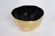 Load image into Gallery viewer, Extra Large Bowl - Black &amp; Gold
