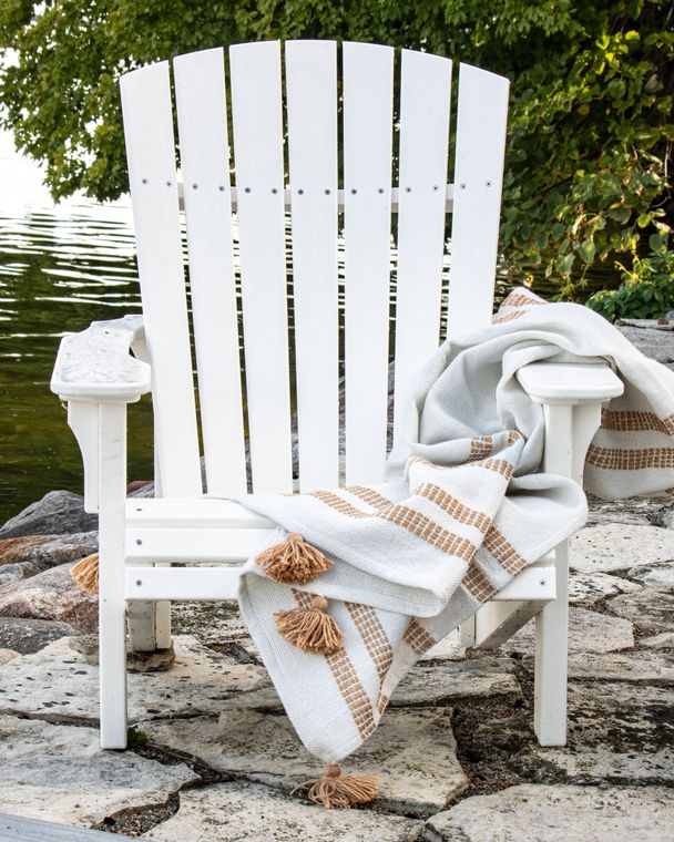 Brown Hand Woven Throw