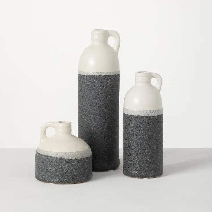 Two Toned Jug Vases