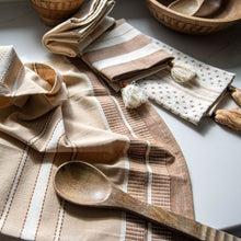 Load image into Gallery viewer, Set of 4 Embroidered Cross Tea Towels
